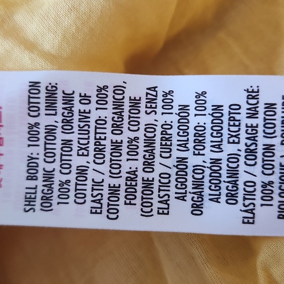 Disney Yellow and Orange Textured Fabric - Picture 6 of 7